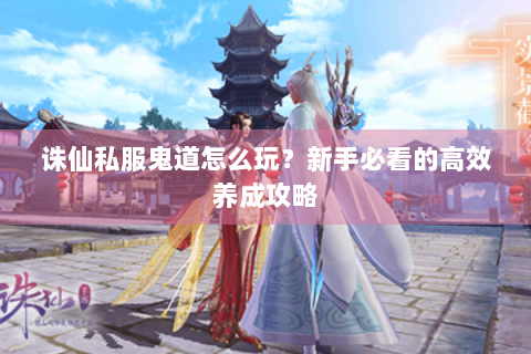 诛仙私服鬼道怎么玩？新手必看的高效养成攻略