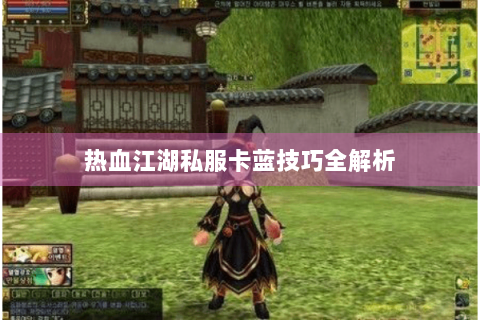 热血江湖私服卡蓝技巧全解析