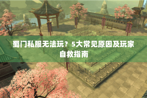 蜀门私服无法玩？5大常见原因及玩家自救指南