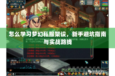 怎么学习梦幻私服架设，新手避坑指南与实战路线