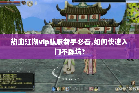 热血江湖vip私服新手必看,如何快速入门不踩坑?