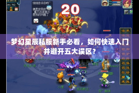 梦幻星辰私服新手必看，如何快速入门并避开五大误区？