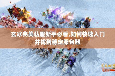 玄冰完美私服新手必看,如何快速入门并找到稳定服务器