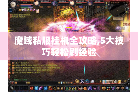 魔域私服挂机全攻略,5大技巧轻松刷经验