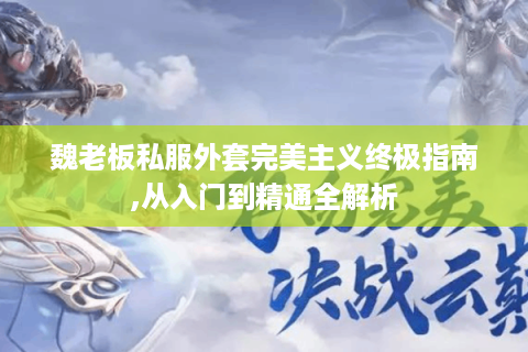 魏老板私服外套完美主义终极指南,从入门到精通全解析