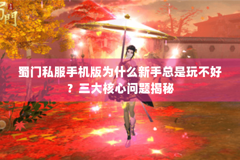 蜀门私服手机版为什么新手总是玩不好？三大核心问题揭秘