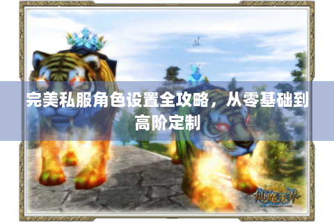 完美私服角色设置全攻略，从零基础到高阶定制