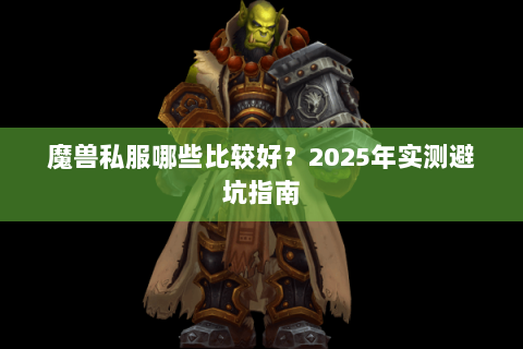 魔兽私服哪些比较好？2025年实测避坑指南