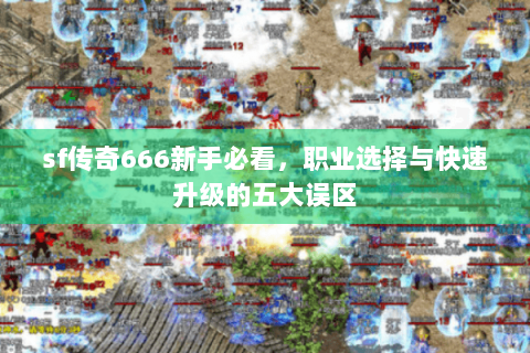 sf传奇666新手必看，职业选择与快速升级的五大误区