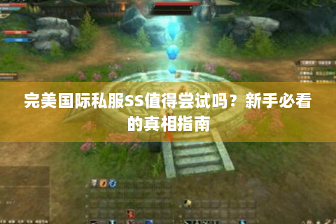 完美国际私服SS值得尝试吗？新手必看的真相指南
