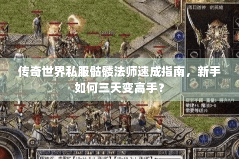 传奇世界私服骷髅法师速成指南，新手如何三天变高手？