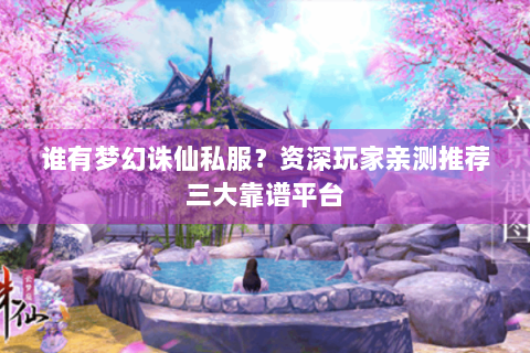 谁有梦幻诛仙私服？资深玩家亲测推荐三大靠谱平台