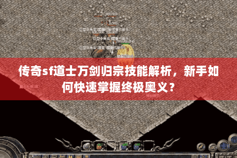 传奇sf道士万剑归宗技能解析，新手如何快速掌握终极奥义？