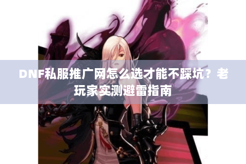 DNF私服推广网怎么选才能不踩坑？老玩家实测避雷指南