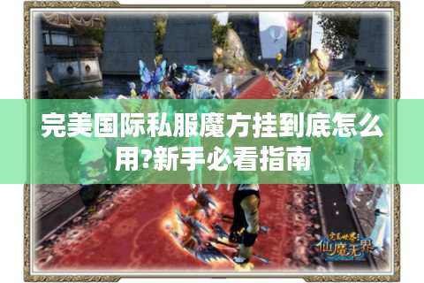 完美国际私服魔方挂到底怎么用?新手必看指南