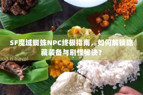 SF魔域蜘蛛NPC终极指南，如何解锁隐藏装备与刷怪秘诀？