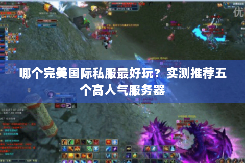 哪个完美国际私服最好玩？实测推荐五个高人气服务器