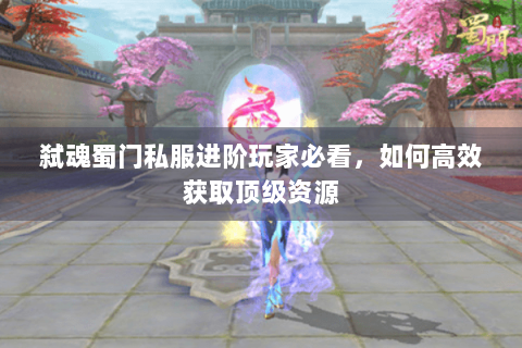 弑魂蜀门私服进阶玩家必看，如何高效获取顶级资源