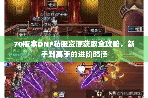 70版本DNF私服资源获取全攻略，新手到高手的进阶路径