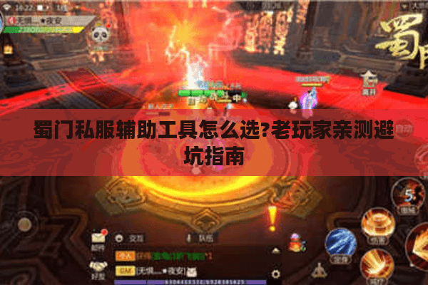 蜀门私服辅助工具怎么选?老玩家亲测避坑指南