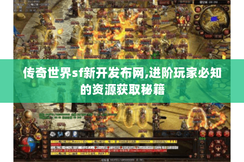 传奇世界sf新开发布网,进阶玩家必知的资源获取秘籍