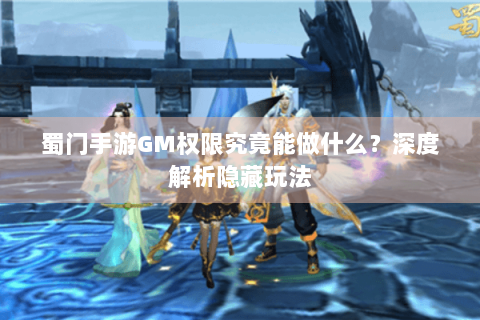 蜀门手游GM权限究竟能做什么？深度解析隐藏玩法
