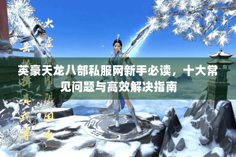 英豪天龙八部私服网新手必读，十大常见问题与高效解决指南