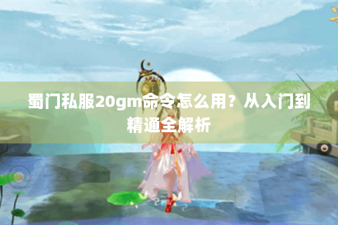 蜀门私服20gm命令怎么用？从入门到精通全解析