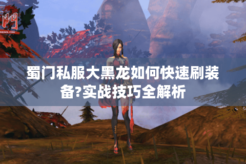 蜀门私服大黑龙如何快速刷装备?实战技巧全解析