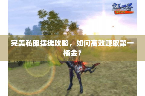 完美私服摆摊攻略，如何高效赚取第一桶金？