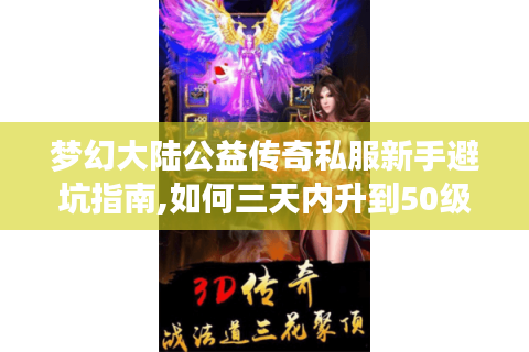 梦幻大陆公益传奇私服新手避坑指南,如何三天内升到50级