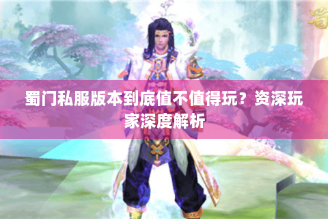 蜀门私服版本到底值不值得玩？资深玩家深度解析