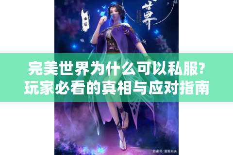 完美世界为什么可以私服?玩家必看的真相与应对指南