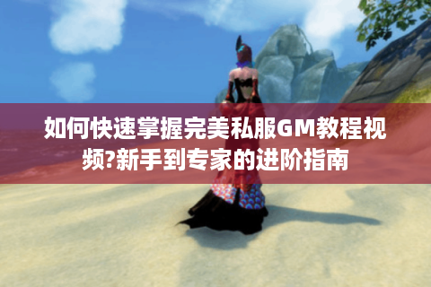 如何快速掌握完美私服GM教程视频?新手到专家的进阶指南