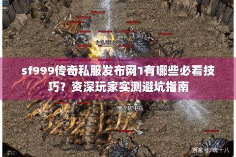 sf999传奇私服发布网1有哪些必看技巧？资深玩家实测避坑指南
