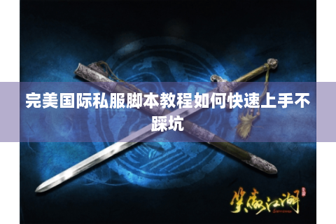 完美国际私服脚本教程如何快速上手不踩坑