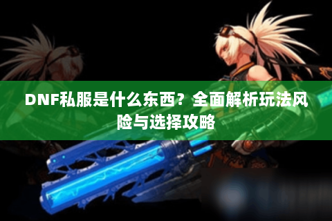 DNF私服是什么东西？全面解析玩法风险与选择攻略