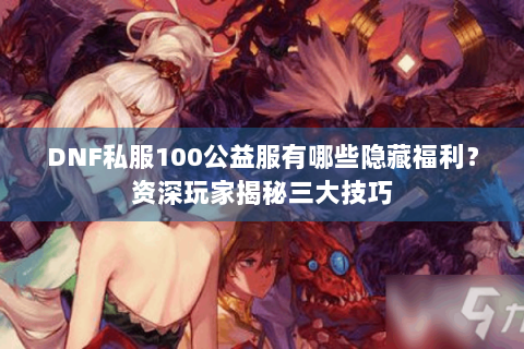 DNF私服100公益服有哪些隐藏福利？资深玩家揭秘三大技巧