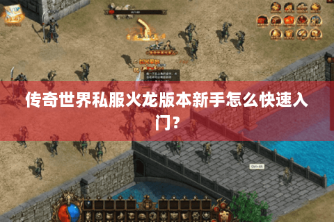传奇世界私服火龙版本新手怎么快速入门？