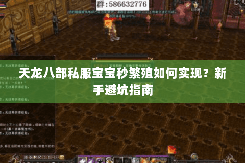 天龙八部私服宝宝秒繁殖如何实现？新手避坑指南