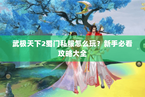 武极天下2蜀门私服怎么玩？新手必看攻略大全