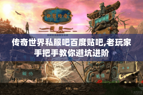 传奇世界私服吧百度贴吧,老玩家手把手教你避坑进阶