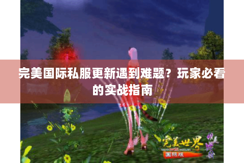 完美国际私服更新遇到难题？玩家必看的实战指南