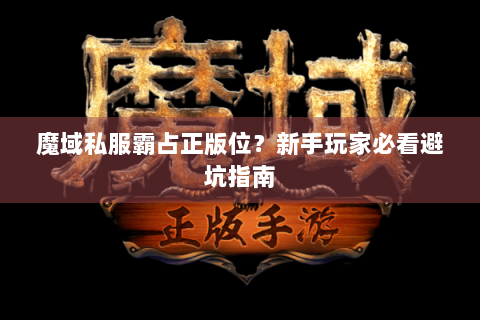 魔域私服霸占正版位？新手玩家必看避坑指南