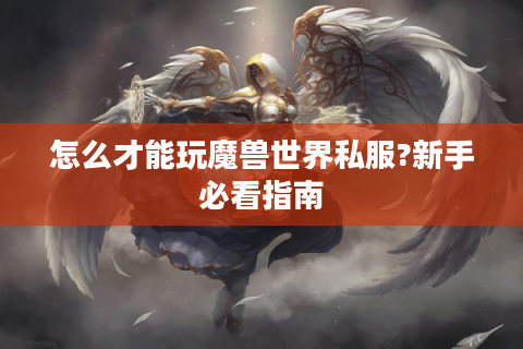 怎么才能玩魔兽世界私服?新手必看指南