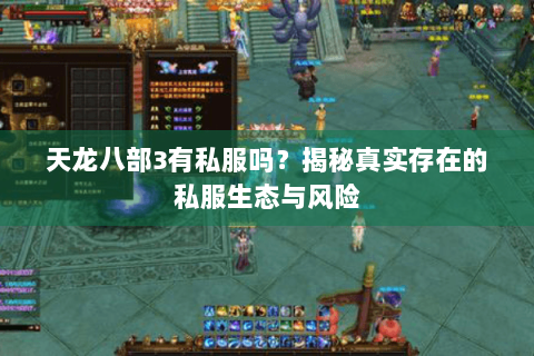 天龙八部3有私服吗？揭秘真实存在的私服生态与风险