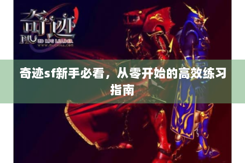 奇迹sf新手必看，从零开始的高效练习指南