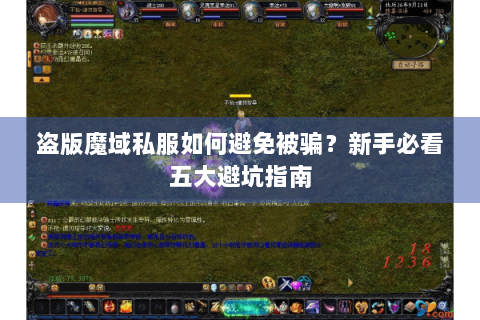 盗版魔域私服如何避免被骗？新手必看五大避坑指南