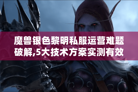 魔兽银色黎明私服运营难题破解,5大技术方案实测有效