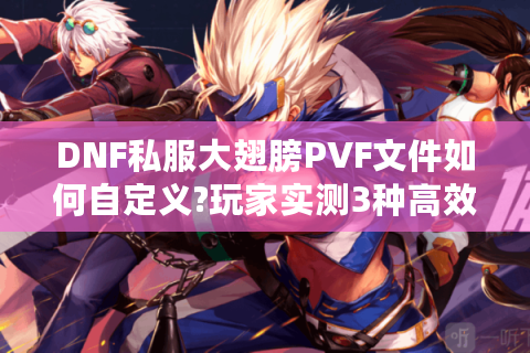 DNF私服大翅膀PVF文件如何自定义?玩家实测3种高效方法